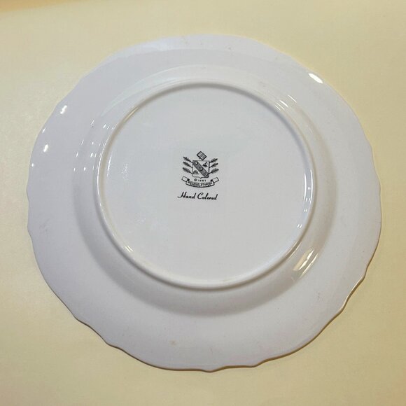 Mount Vernon Virginia Hand Colored Ceramic Collectible Souvenir Plate 10 inches - Picture 3 of 8